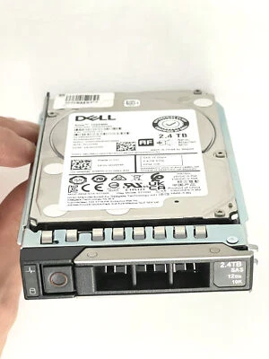 Dell RWR8F ST2400MM0159 2.4TB 12Gbps 10K RPM SAS HDD Drive w/Tray - Image 1 of 4