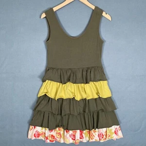 Matilda Jane Womens Tunic Top Size M Xanadu Tiered Ruffles Boho Festival Fairy - Picture 1 of 10