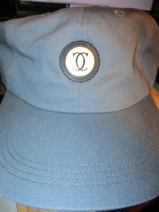 NWOT ROYAL TROON SCOTLAND Logo Blue Adjustable Hat Golf - Picture 1 of 4