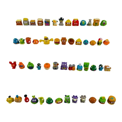 The Grossery Gang Lot of 52 Mixed Series Moose Toys Mini Figures Cover