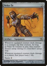 Neko-Te Betrayers of Kamigawa HEAVILY PLD Artifact Rare MAGIC MTG CARD ABUGames