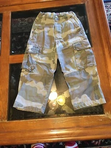 Boys Camo Pants Faded Glory Size 4 - Picture 1 of 2