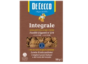 12x De Cecco Fusilli Giganti n° 234 Integrali Vollkornnudeln Vollkorn Pasta 500g - Bild 1 von 1