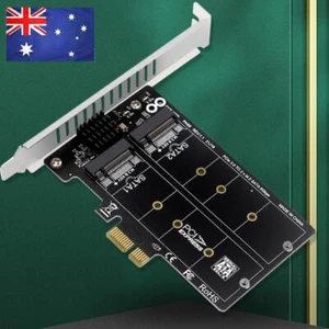 M.2 SATA To PCIE Adapter Card RAID Expansion Card Adapter Board Support M.2 SSD - Afbeelding 1 van 12