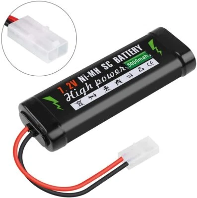 7,2V RC Batterie NiMH Akku 6S 5000mAh 50C mit TMY Stecker für LKW RC Auto Boot - Bild 1 von 4