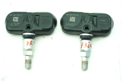 2006-2009 TOYOTA PRIUS ОБОД КОЛЕСА TPMS ДАТЧИК ДАВЛЕНИЯ В ШИНАХ КОМПЛЕКТ ИЗ 2 OEM - Изображение 1 из 4