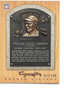 Judy Johnson 2012 Panini Cooperstown Bronze History #46
