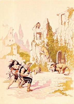 Imágenes de cómic Frazetta II The Legend Continues 1993 #82 Lost Continent Foto 1 de 2