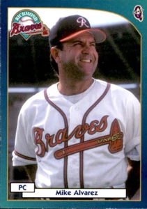 2000 Richmond Braves Q-Cards/Blueline #2 Mike Alvarez Miami Florida FL Card - Picture 1 of 2