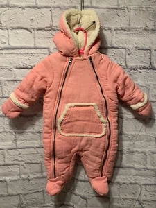 NWT! First Impressions pink baby snow suit size 0-3M - Picture 1 of 5