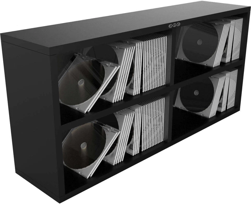 Zomo CS-Box 100/2 - Scatola CD Scaffale CD Scatola Porta CD Scaffale CD