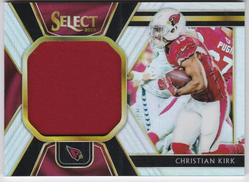 2018 Select Jumbo Rookie Swatches Prizm #34 Christian Kirk Jersey /99 - NM-MT - Image 1 of 1