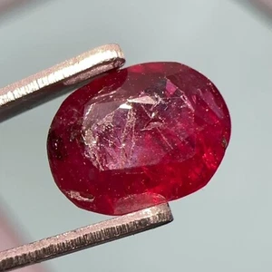 NATURAL RUBY 0.65 CARATS, AFGHANISTAN ORIGIN, BEST PRICE. NO HEAT NO TREAT - Picture 1 of 3