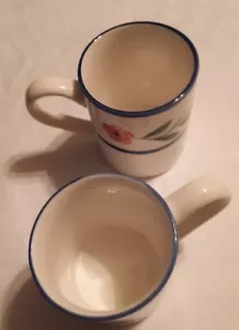 2 tazas de flores azules cotidianas Gibson - Imagen 1 de 9