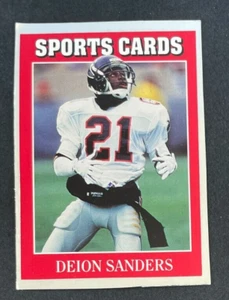 Deion SANDERS 1991 Spors Cards News Silver Foil #33 Atlanta Falcons - Picture 1 of 2