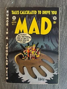 MAD Magazine #6 (August–September 1953, EC Comics) King Kong Cover Golden Age - Picture 1 of 8