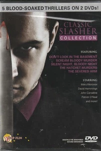 Classic Slasher Collection - 5 MOVIES (2 DVD Set) - NEW - SEALED - SHIPS FREE! - Picture 1 of 2
