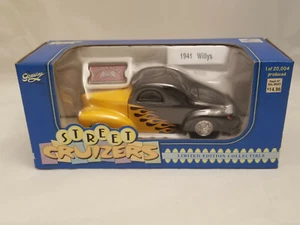 LIBERTY CLASSICS 1941 WILLYS COUPE "STREET CRUISER" HOT ROD 1/24 1997 R - Picture 1 of 3