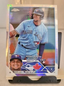 2023 Topps Chrome Update Gabriel Moreno Rookie Debut Prism Refractor SP #USC168 - Picture 1 of 2