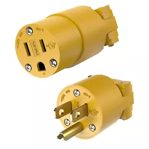 ENERLITES Extension Cord Set 15A 125V Male and Female Plugs UL Listed - Picture 1 of 8