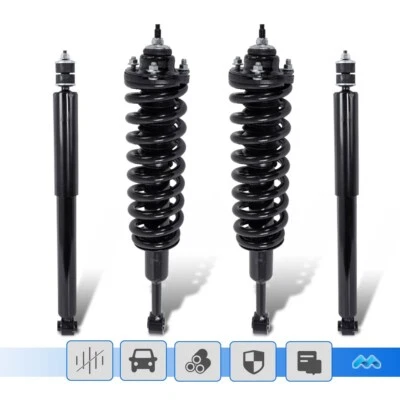 4PCS Front & Rear Shocks Struts Absorber For 2003-2018 Toyota 4Runner FJ Cruiser - Image 1 of 4