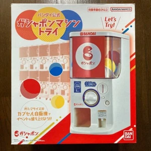 Bandai Official Gashapon Machine Try Gacha Gacha 4×Coin 9×Capsule 2024 NEW - Picture 1 of 7