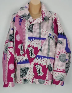 VINTAGE ETIREL SKI STYLE SNOWBOARD JACKE DAMEN XS PUFFER MANTEL WINDBREAKER WINTER - Bild 1 von 12