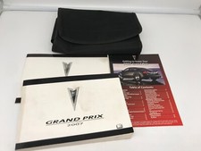 2007 Pontiac Grand Prix Owners Manual Set OEM OM00762