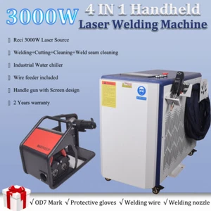 4 IN 1 RECI 3000W Welder Metal Cutting Welding Cleaning Weld Seam Clean Machine - Bild 1 von 13