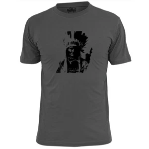 Herren Geronimo Silhouette T-Shirt Apache Leader Indianer - Bild 1 von 2