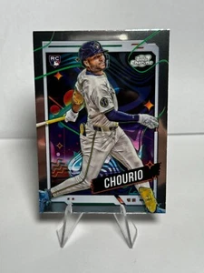 Jackson Chourio 2024 Topps Chrome Cosmic Base RC Rookie Card #179 - Picture 1 of 2