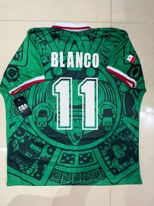 MEXICO MUNDIAL 98 C. BLANCO SIZE -XXL- AUTHENTIC SHIRT ABA SPORT NEW WITH TAGS - Picture 1 of 7