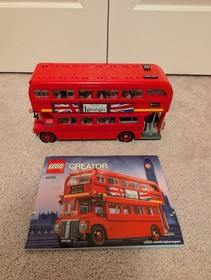 LEGO CREATOR: London Bus (10258) England Sold Out Complete Used Set