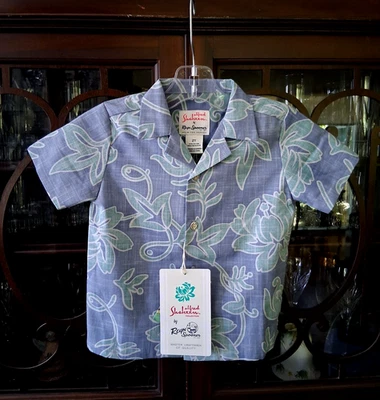 Reyn Spooner Niño PAREAU Por Alferd Shaheen Horizon Azul Niño Set 2T Foto 1 de 4