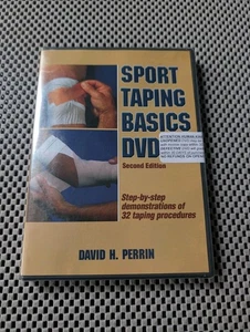 Sport Taping Basics Second Edition DVD David H Perrin Human Kinetics NEW SEALED - Foto 1 di 3