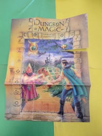 Dungeon Magic Sword of the Elements TAI-DM-US NES Nintendo Insert Poster Only