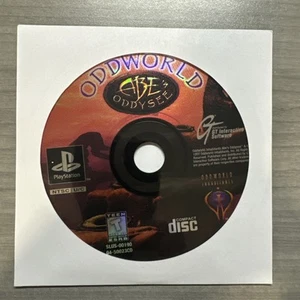 Oddworld: Abe's Oddysee (Sony PlayStation 1, 1997) nur Disc gereinigt - Bild 1 von 1