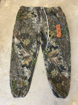 Pantalones deportivos vintage Jerzees para hombre 3XL camuflados roble musgo ruptura Y2K caza holgados Foto 1 de 4