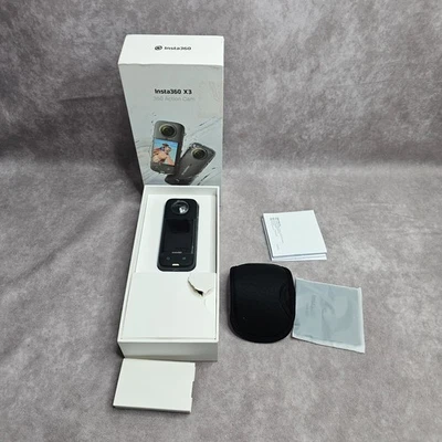 Insta360 X3 360 Action Camera 5.7K HDR 48MP Waterproof Touchscreen Stabilization - Image 1 of 4