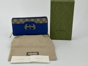 NEU Luxury Original GUCCI Wallet Geldbörse Damen Portemonnaie Woman`s-701423 - Picture 1 of 14
