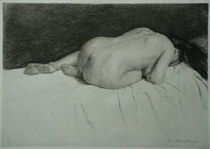 Georg Jahn (1869-1941) Nudo femminile - Foto 1 di 10