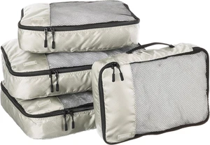 Amazon Essentials, Set Di 4 Packing Cube, Accessori Viaggio, Organizer per Bagag - Foto 1 di 12