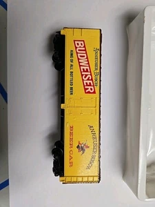VINTAGE TYCO TRAINS HO SCALE ANHEUSER BUSCH BUDWEISER BEER 40' REEFER CAR 370C - Picture 1 of 2