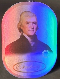 Thomas Jefferson Pieces Of The Past Ovalocity I-267 1700’s Edition President - Bild 1 von 2