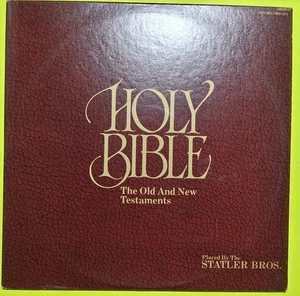 Holy Bible LP Statler Brothers Old And New Testament EXCLNT- Mercury Label... - Picture 1 of 5