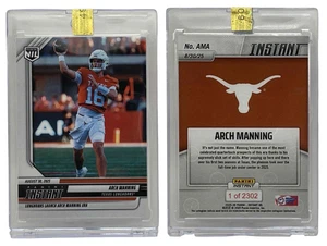 Tarjeta de pre-novato (PRC) Panini Instant NIL #AMA NCAA Football Arch Manning 2025 - Imagen 1 de 3