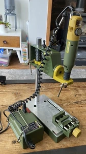 Proxxon Micromot Drill, Drill Stand, Verticle Drill Press, Transformer & Vice - Picture 1 of 15