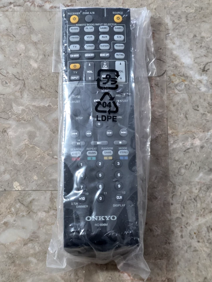 Genuine Original Onkyo Rc-896m Remote Control 24140896 for Tx-sr444 RC896M