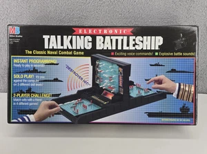 Elektronisches sprechendes Schlachtschiff Vintage Brettspiel Milton Bradley 1989 *LESEN* - Bild 1 von 5