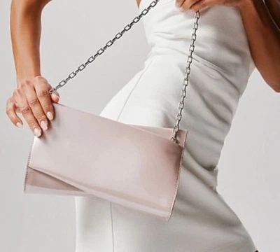 Christian Louboutin Loubitwist Small Patent Leather Clutch Bag - Image 1 of 4